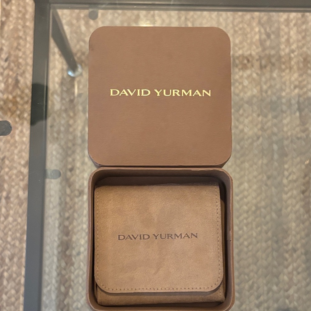 David Yurman Chocolate Brown Jewelry Box - Picture 7 of 9